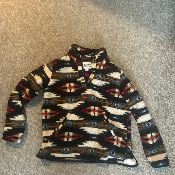 Wrangler Multicolor Fleece Jacket - Picture 1 of 3